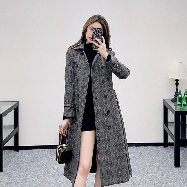DIOR 25S LONG TRENCH COAT STYLE 302