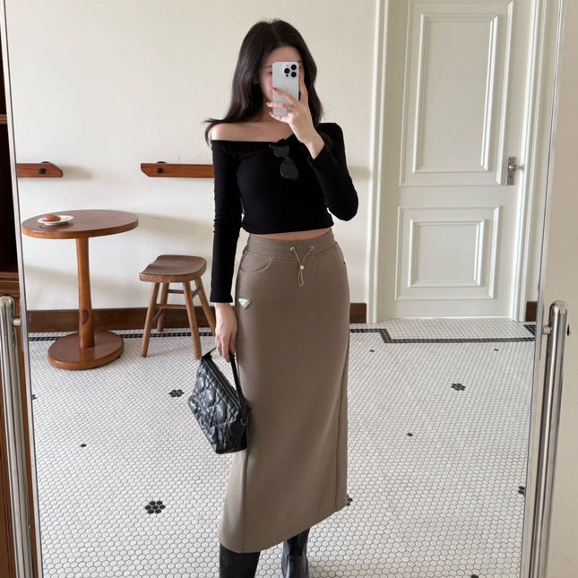 PRADA 25S MIDI SKIRT 331