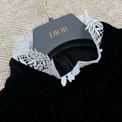 DIOR 25S VELVET DRESS 683