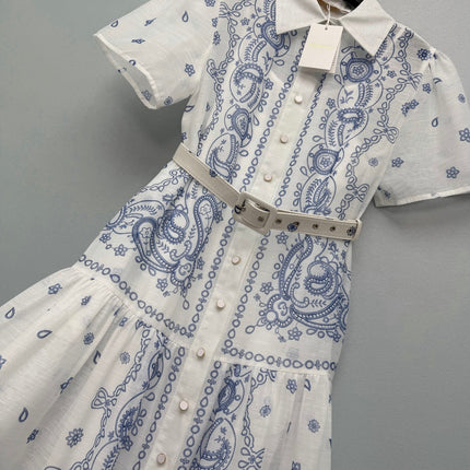 ZIMMERMANN 26S SHORT-SLEEVE SHIRT DRESS STYLE 109