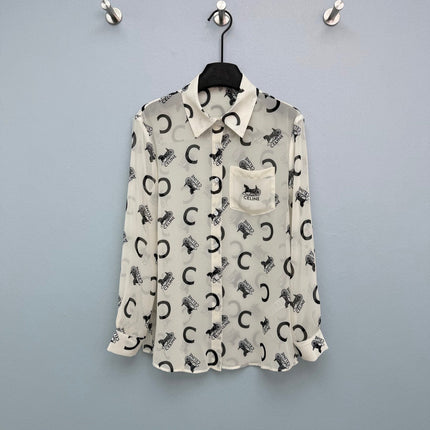 CELINE 26S LONG-SLEEVE SHIRT 402