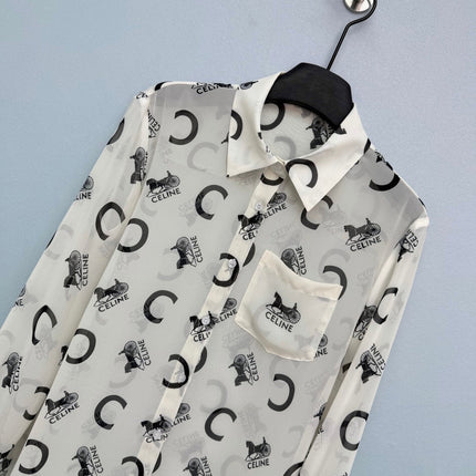 CELINE 26S LONG-SLEEVE SHIRT 402