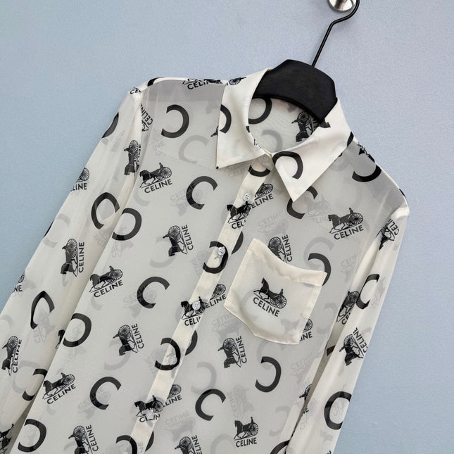 CELINE 26S LONG-SLEEVE SHIRT 402