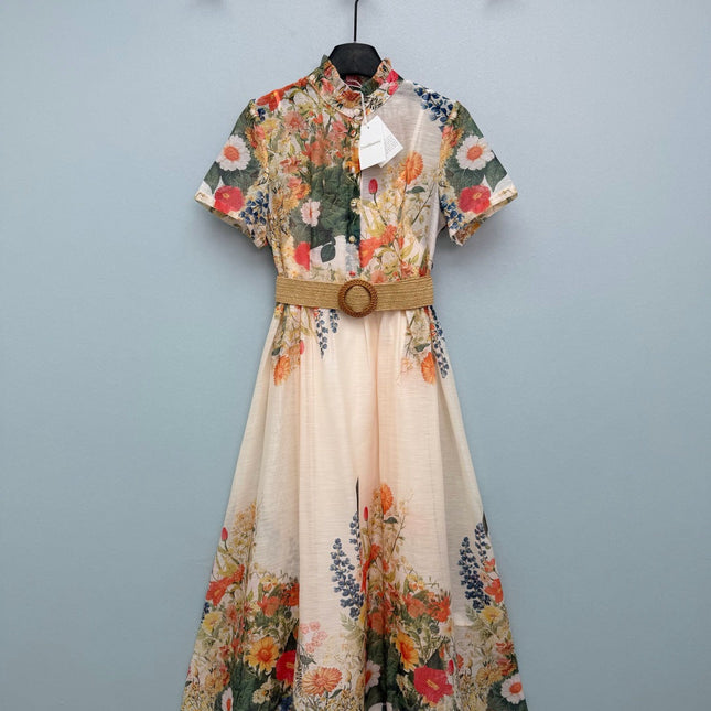 ZIMMERMANN 26S PATTERNED DRESS STYLE 101