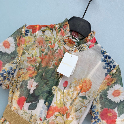 ZIMMERMANN 26S PATTERNED DRESS STYLE 101