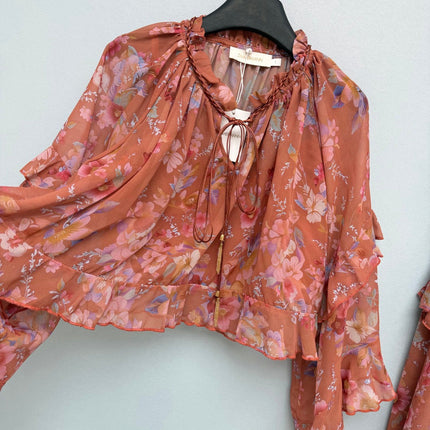ZIMMERMANN 26S TOP AND SKIRT SET STYLE 64