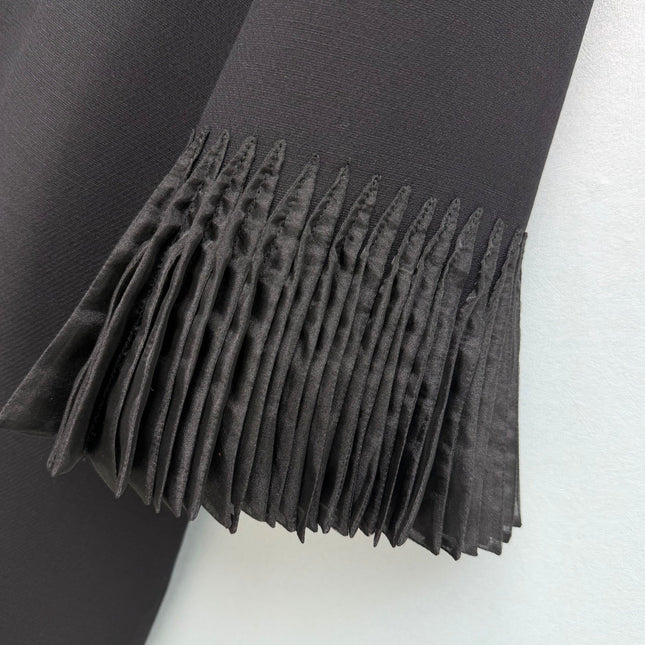 VALENTINO 26S PLEATED SLEEVE DRESS 134