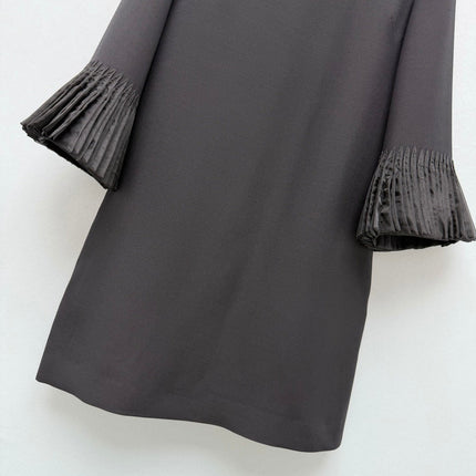 VALENTINO 26S PLEATED SLEEVE DRESS 134