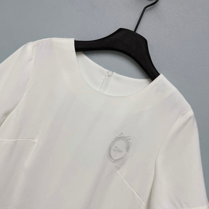DIOR 26S SHORT-SLEEVE BABYDOLL DRESS 1435