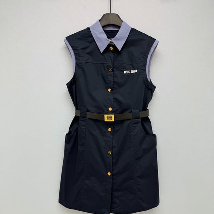 MIUMIU 26S SLEEVELESS DRESS STYLE 1082