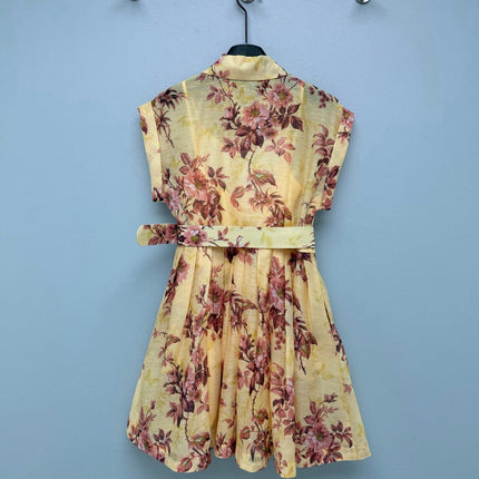 ZIMMERMANN 26S SLEEVELESS DRESS WITH BELT STYLE 29