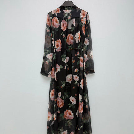 ZIMMERMANN 26S CHIFFON MAXI DRESS STYLE 28
