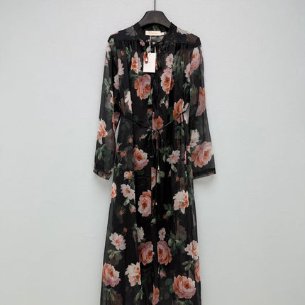 ZIMMERMANN 26S CHIFFON MAXI DRESS STYLE 28
