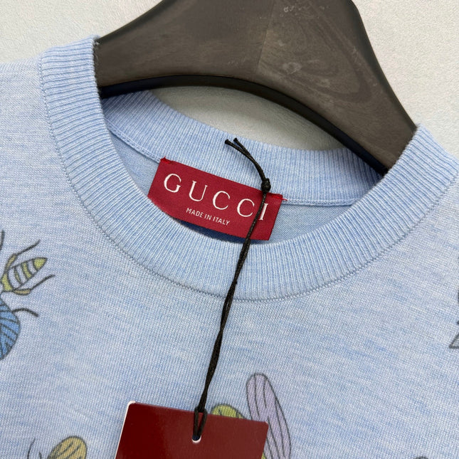 GUCCI 26S SHORT-SLEEVE KNIT SWEATER 390