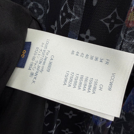 LV 26S PATTERNED CHIFFON SKIRT STYLE 170
