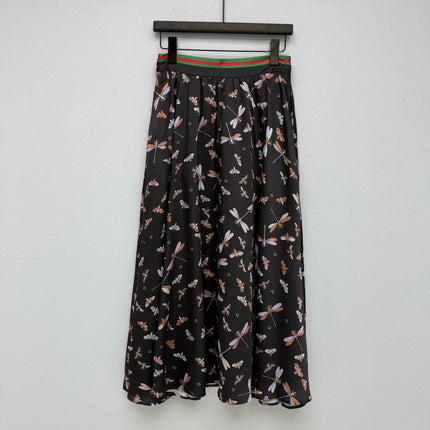GUCCI 26S SATIN MIDI SKIRT 365