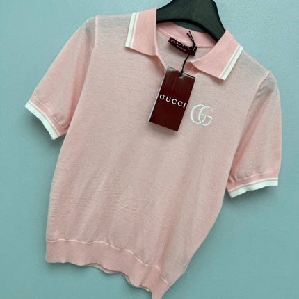 GUCCI 26S KNIT POLO SHIRT 364