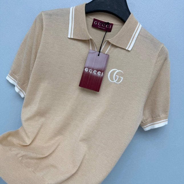 GUCCI 26S KNIT POLO SHIRT 392
