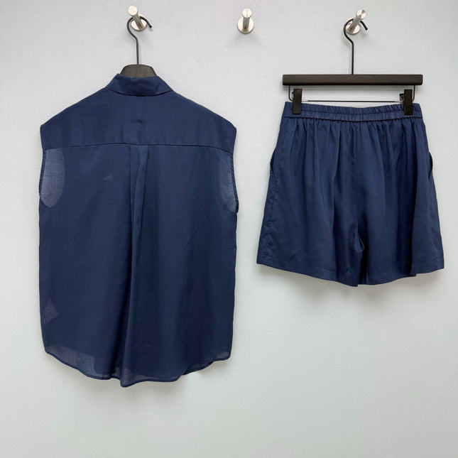 DIOR 26S TWO-PIECE BLAZER AND SHORTS SET 1426