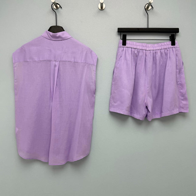 DIOR 26S TWO-PIECE BLAZER AND SHORTS SET 1425