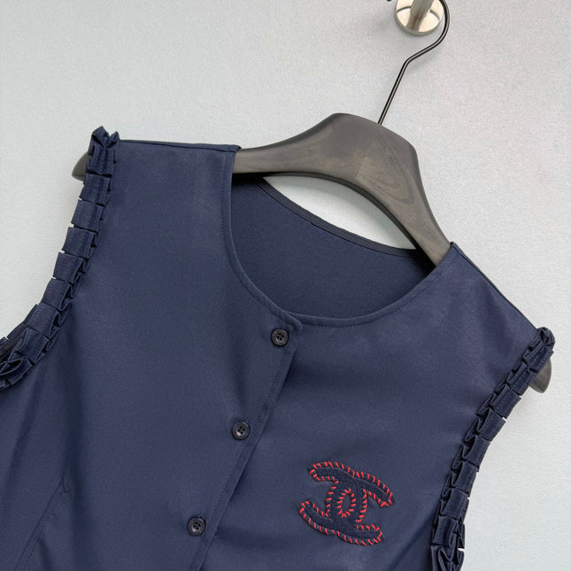 CHANEL 26S VEST TOP & SHORTS SET STYLE 1175