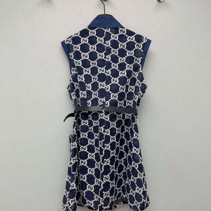 GUCCI 26S SLEEVELESS SHIRT DRESS 420