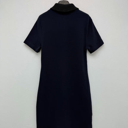 MONCLER 26S SHORT-SLEEVE POLO DRESS 674