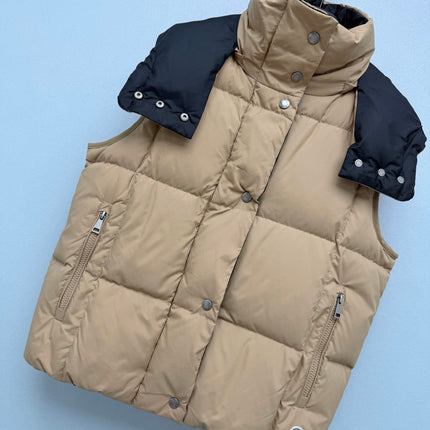 MONCLER 26S HOODED PUFFER VEST 798