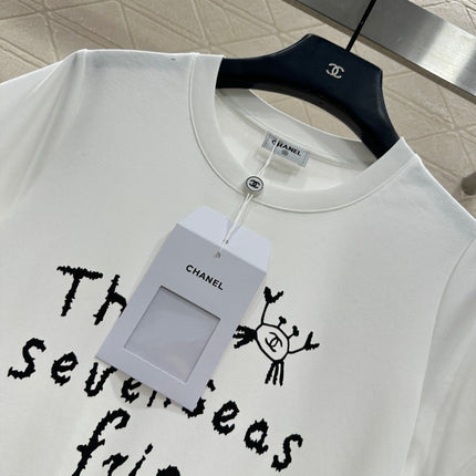 CHANEL 25S CREW NECK T-SHIRT 458