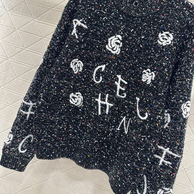 CHANEL 26S CASHMERE BLEND KNIT SWEATER 731