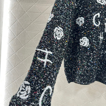 CHANEL 26S CASHMERE BLEND KNIT SWEATER 731