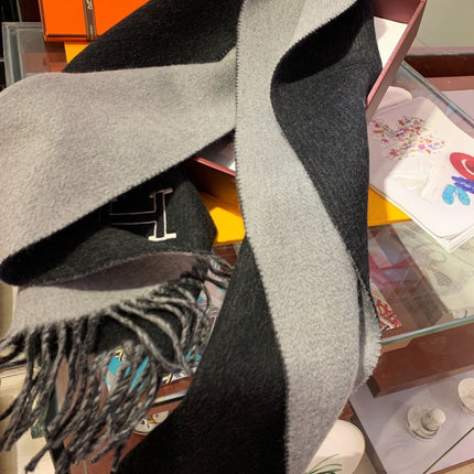 HERMES 25S SCARF 200 IN CASHMERE 856513