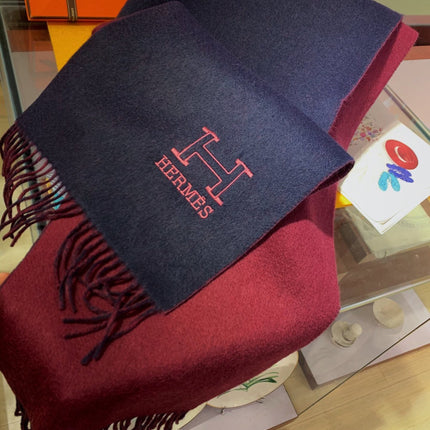 HERMES 25S SCARF 200 IN CASHMERE 856514