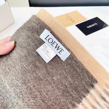 LOEWE 25S SCARF 180 IN CASHMERE 860013