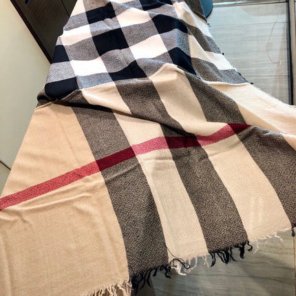 BURBERRY 26S SCARF 140CM IN CASHMERE 156978
