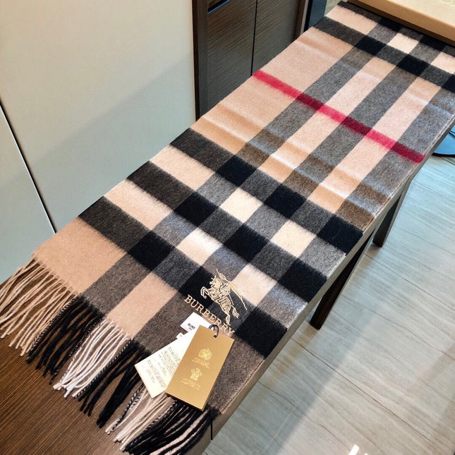 BURBERRY 26S SCARF 180CM IN CASHMERE 156981