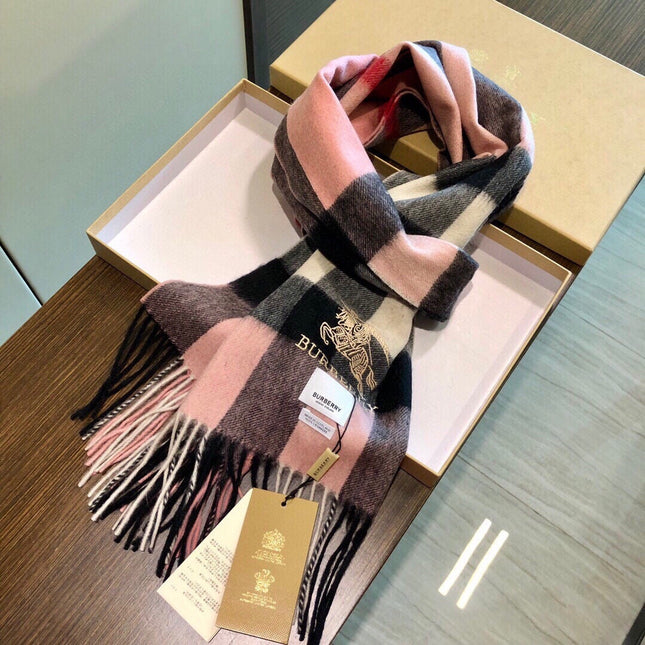 BURBERRY 26S SCARF 180CM IN CASHMERE 156982