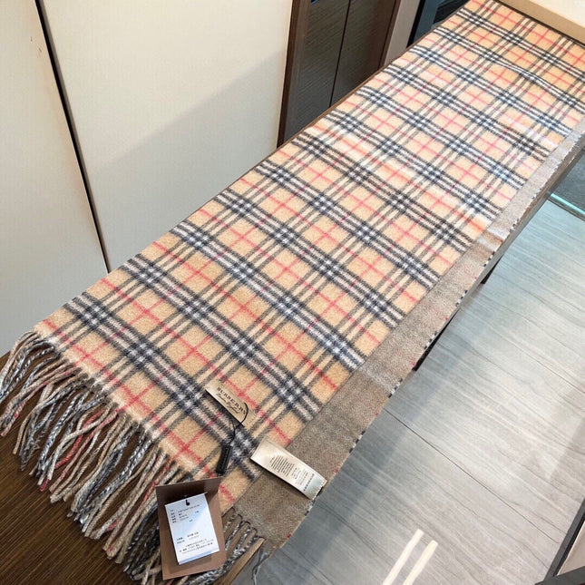 BURBERRY 26S SCARF 200CM IN CASHMERE 159033