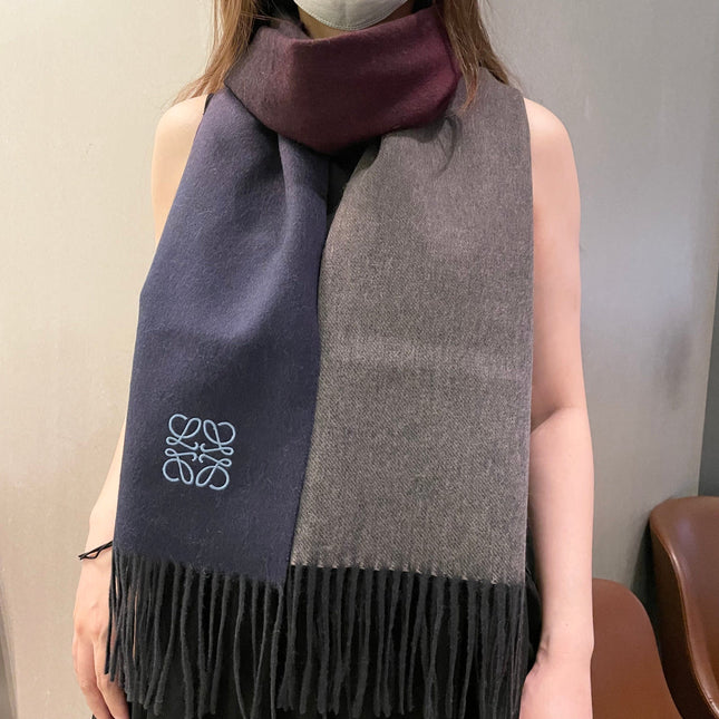 LOEWE 26S SCARF 190 IN CASHMERE 160460