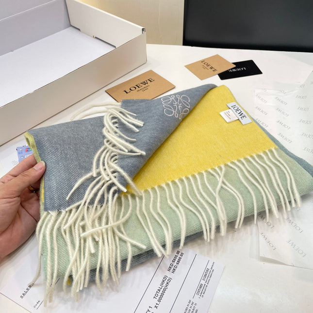 LOEWE 26S SCARF 190 IN CASHMERE 160462