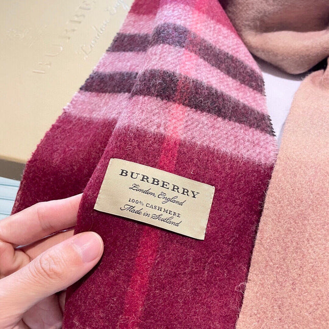 BURBERRY 26S SCARF 200CM IN CASHMERE 163835