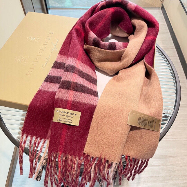 BURBERRY 26S SCARF 200CM IN CASHMERE 163835
