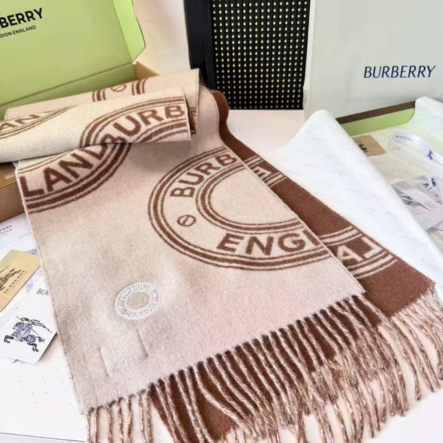BURBERRY 26S SCARF 168CM IN CASHMERE 163841