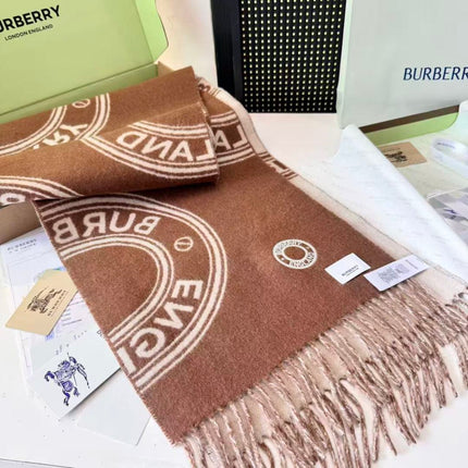 BURBERRY 26S SCARF 168CM IN CASHMERE 163841