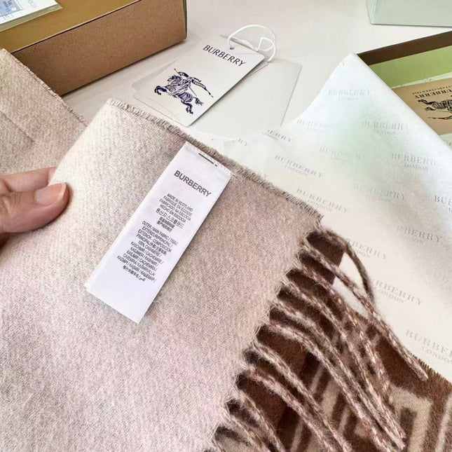 BURBERRY 26S SCARF 168CM IN CASHMERE 163841