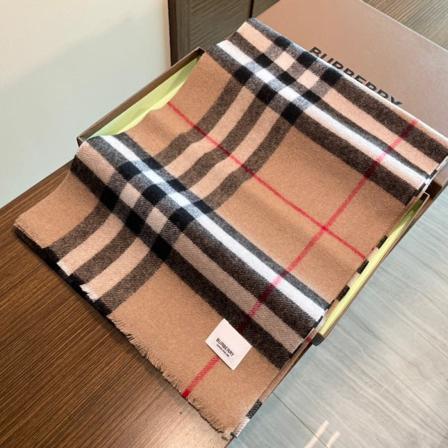 BURBERRY 26S SCARF 180CM IN CASHMERE 175649