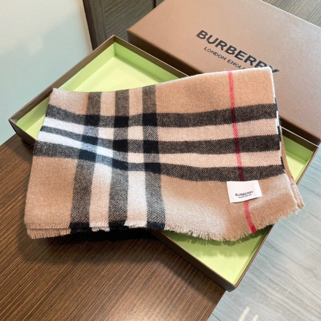 BURBERRY 26S SCARF 180CM IN CASHMERE 175649