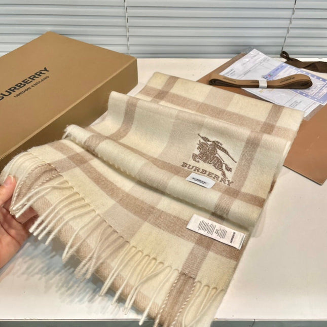 BURBERRY 26S SCARF 180CM IN CASHMERE 175668