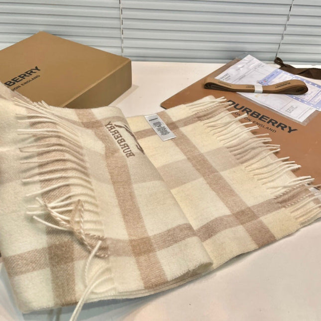 BURBERRY 26S SCARF 180CM IN CASHMERE 175668