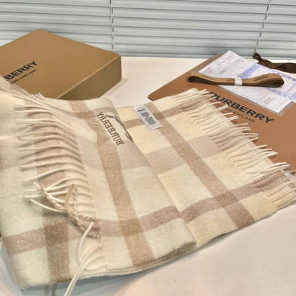 BURBERRY 26S SCARF 180CM IN CASHMERE 175668